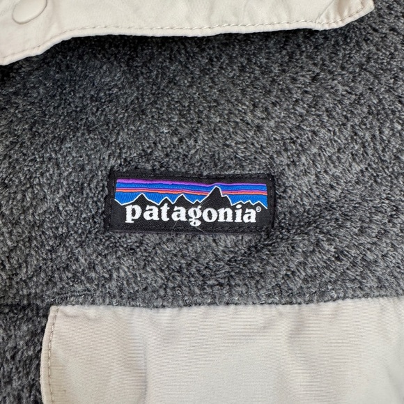Patagonia Re-Tool Snap-T Pullover Gray Women’s Small Polartec - Picture 2 of 7